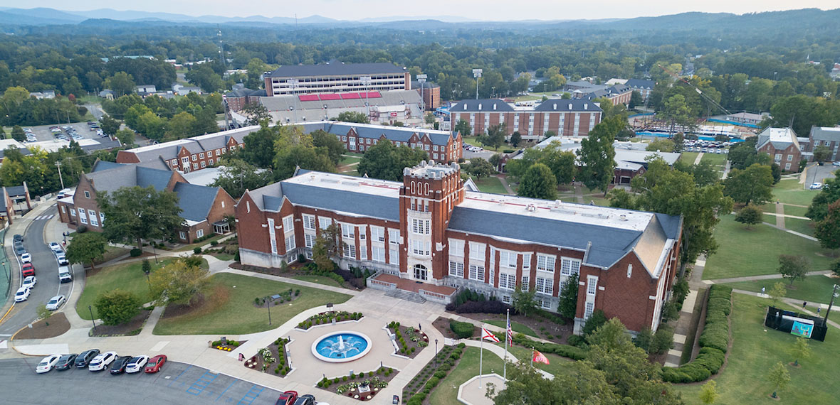 Angle Hall in the Summer