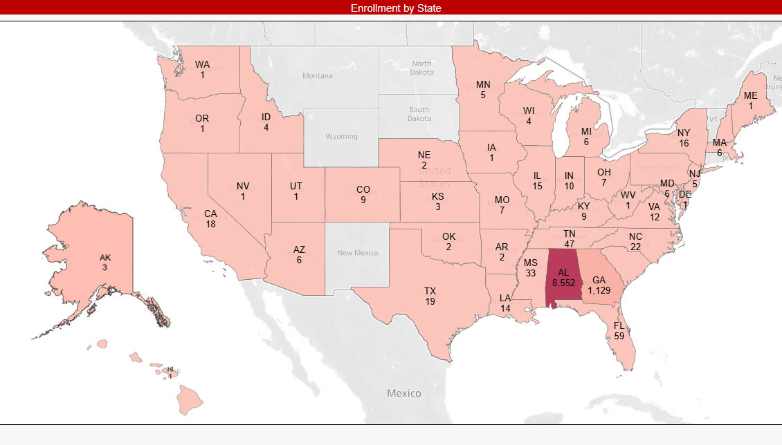 enrollmen map 