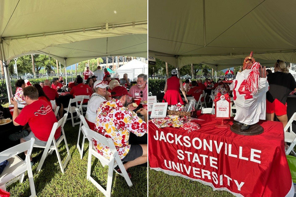 Alumni luncheon, a reception at Orlando Icebar, and a Tailgate prior to the UCF game.