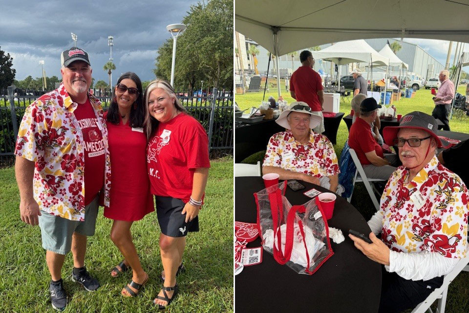 Alumni luncheon, a reception at Orlando Icebar, and a Tailgate prior to the UCF game.
