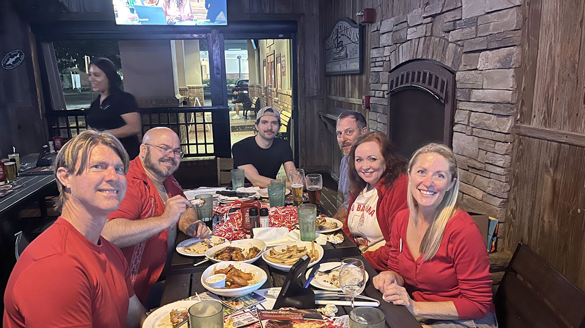 Jax State alumni gather to watch the JSU Game