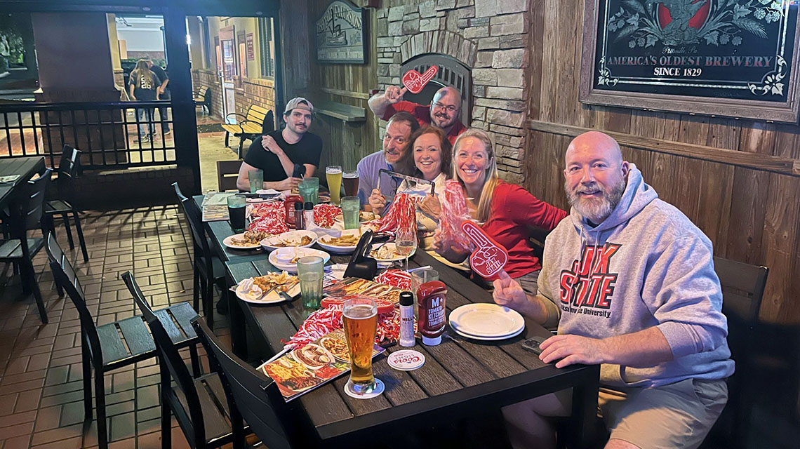 Jax State alumni gather to watch the JSU Game