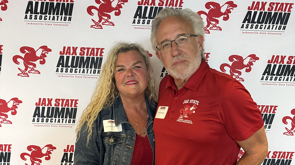 Jax State alumni, friends, and fans met at Melt Downtown in Huntsville, Alabama, for a Gamecock Gathering during the 2026 Conference USA Basketball Championships.