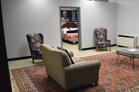 Mock Crime Scene House