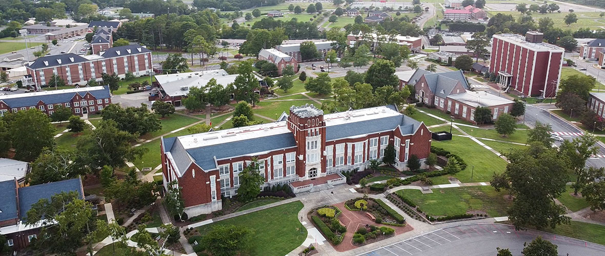 Facade of Brewer Hall