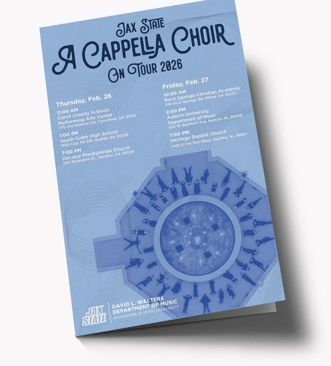 A Capella Europe Tour Program