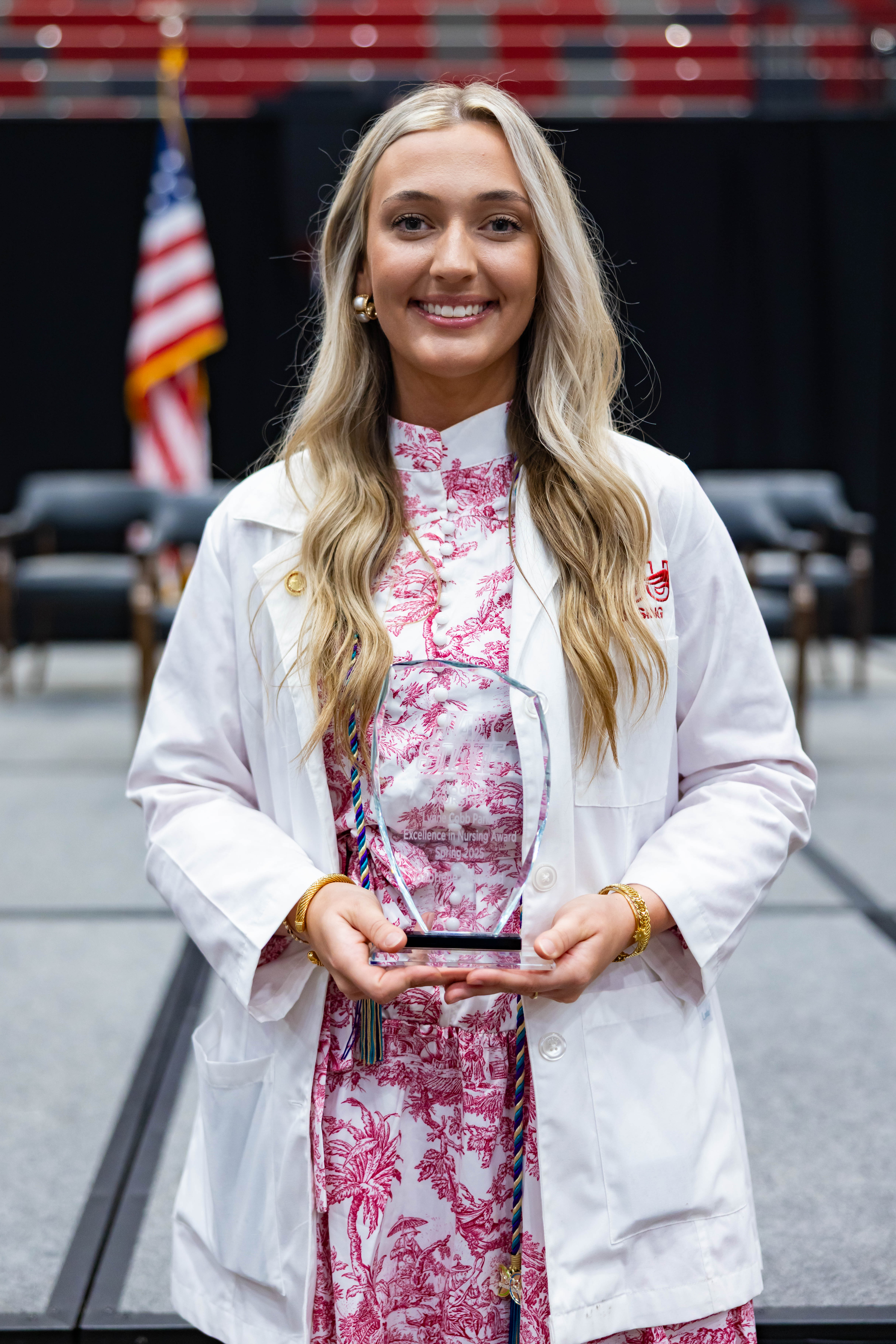 Nursing student Gabi Diamond wins Lynne Cobb Parker Spirit of Excellence Award