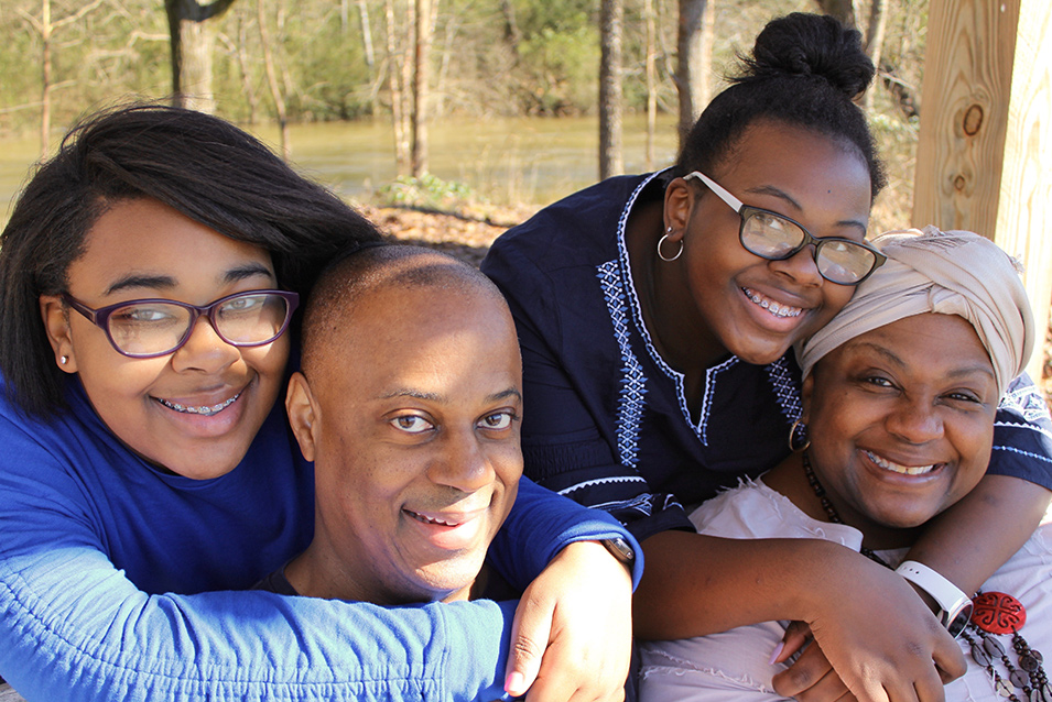 Charlcie Vann and family