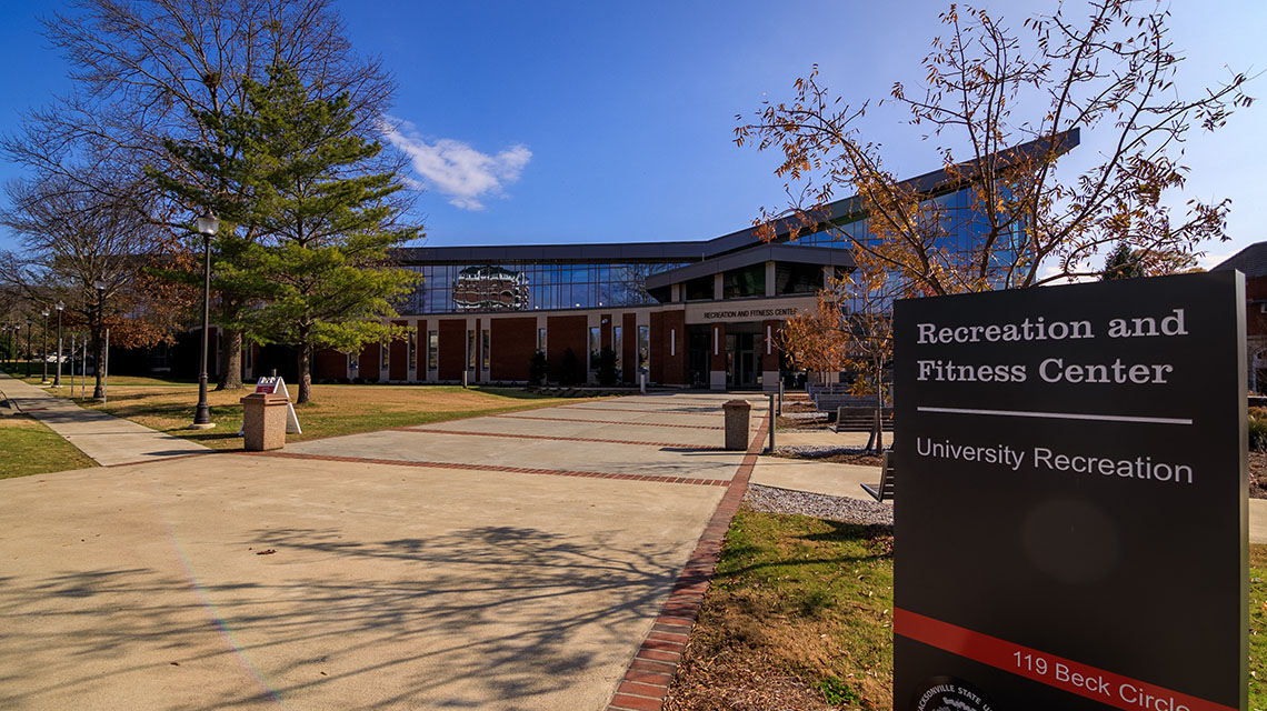 Exterior of the Recreation Center